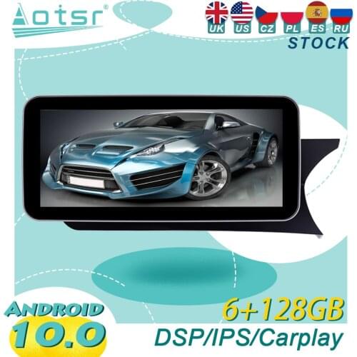 Android 10.0 For Mercedes-Benz C Class Car GPS Navigation Stereo DVD Player Streaming Media Multimedia Player Head Unit