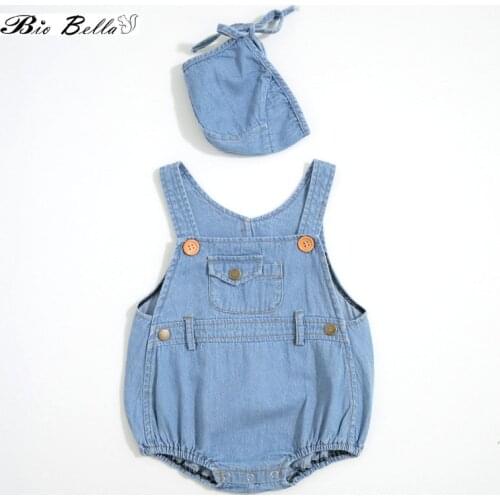 Baby Summer Clothes Sets Cute Sweet Girl Bodysuit+Cap 2pcs High Quality Cotton Sleeveless Infant Girls Clothing Sets