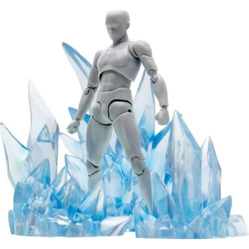 Ice Fire Special Effects Decoration for EFFECT SHF Saint Seiya My Hero Academia DIY Battle Scene Model Action & Toy Figures