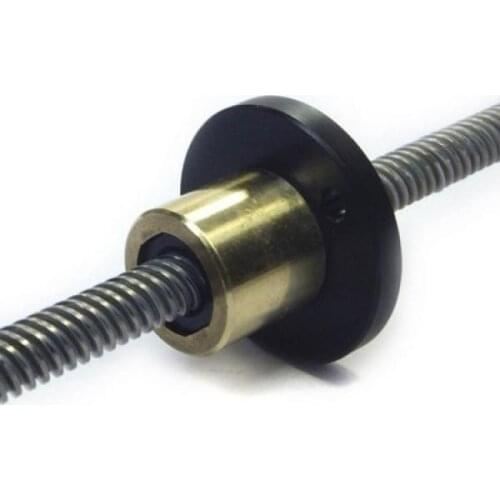 Anti backlash Nut for TR8X2 TR8X4 TR8X8 Leadscrew 8mm POM anti-backlash nut for CNC 3D printer