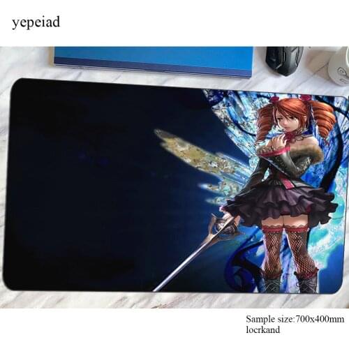 Soulcalibur mouse pad gamer locked edge gaming mousepad large notebook pc accessories esports laptop padmouse ergonomic mat