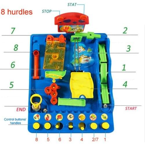 Sensory integration adventure toy Sensory Integration Adventure 8 Hurdles Water Park Labyrinth Diy Children 's For Intellectual