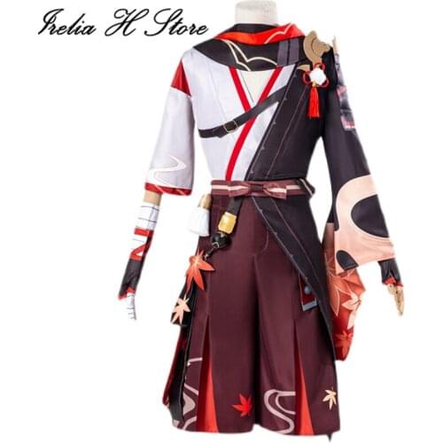 Irelia H Store Custom made/size Genshin Impact Kazuha Cosplay Costume Halloween Costume for mans
