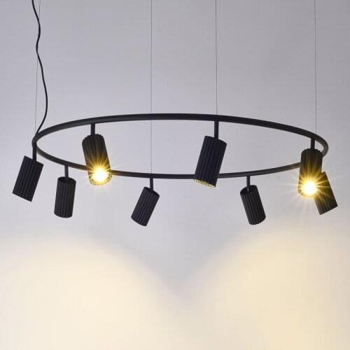Nordic Brief Spot Chandelier Lighting Designer Rotatable Lights Fixture/Suspension For Living Room/Bedroom/Dinning Room