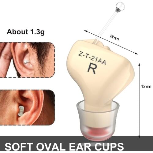 Audifonos Mini Inner Ear Invisible Hearing Device CIC Digital Volume Adjustable Sound Amplifier