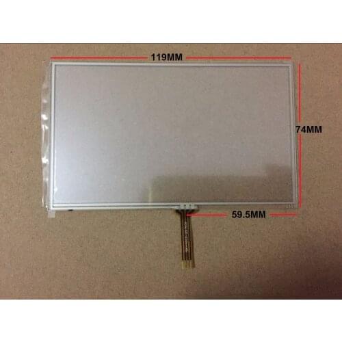 New 5-inch Touch screen panels for TomTom XXL 540 540M 540S GPS Touch screen digitizer panel replacement