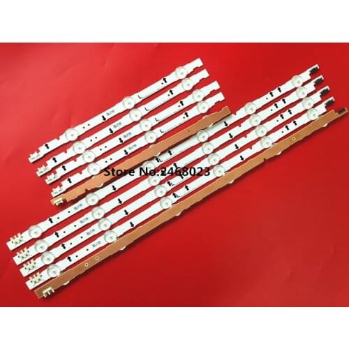 10 PCS/set LED Backlight strip for Samsung HG40AC690 UE40H6270 UE40H6500 UE40H5500 UE40H6200 UE40H5100 D4GE-400DCA 400DCB-R2 R1