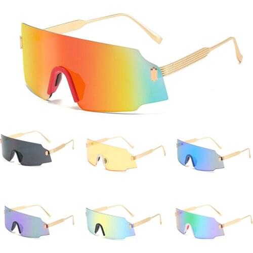 EXCELTOP Cycling Glasses 2021 New 1Lens Outdoor Sports Road Bike Eyewear Bicycle MTB Men Sunglasses Ladies Goggle Cycling Equip