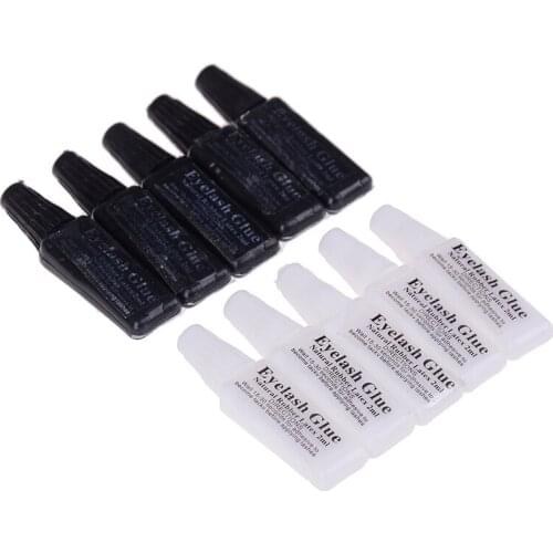 5PC Waterproof False Eyelashes Glue Adhesive Lash Glue Individual Eyelash Extension Glue Maquiagem Eye Makeup