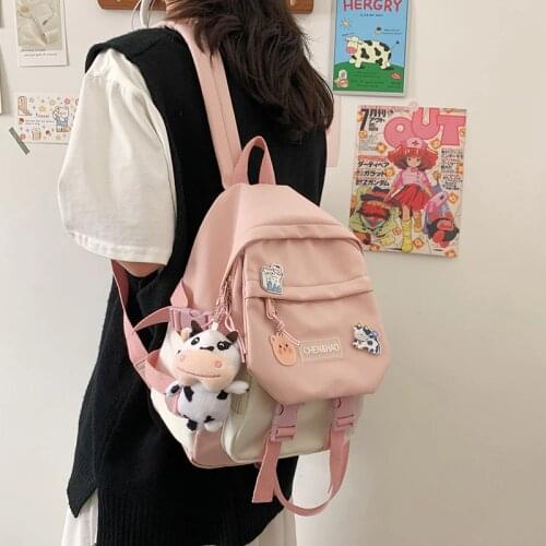 Waterproof Small Backpack Women Summer Childrens School Bags for Teenage Girls Cute Elementary School Travel Backpack Ladies