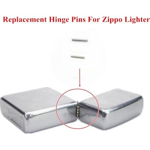 4pcs/Lot Kerosene Lighter Universal Replacement Stainless Steel Hinge Pins For Zp Petrol Grinding Wheel Lighters Repair Service