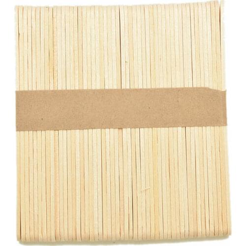 1 X Natural Jumbo Wood Craft Sticks - 100 pcs