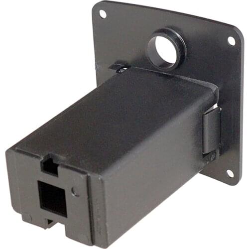1pc 9V Battery Cover Case Holder Box for Electric Guitar Bass Active Pickup Accessory Black Plastic