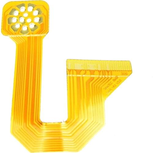 1PCS/Lot gold plated J type 19 pins Samtec DIA8 VCI 8M8H car GPS flex FPC cable