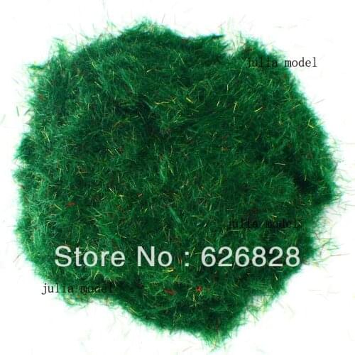 40g model scenery Grass Fibre 1mm Nylon jade green 8