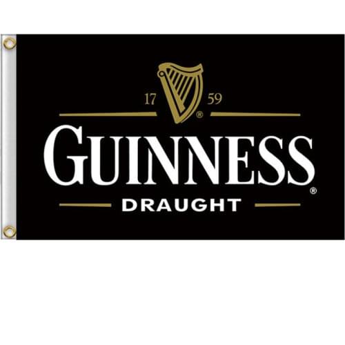 90x150cm 3x5ft Guinness Beer Sports Flag Banner Collection Draught Beer Indoor/Outdoor Home Wall House Decoration