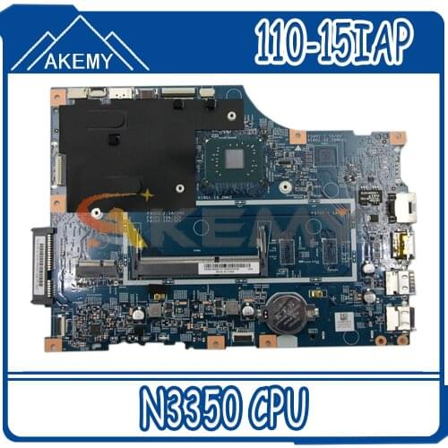 Akemy For Lenovo 110-15iAP V110-15iAP Motherboard Integrated Mianboard 15270-1 448.08A03.0011 N3350 CPU Tested 100% Working