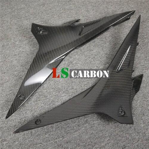For Aprilia RSV4, Tuono V4 Full Carbon Fiber Motorcycle Accessories Seat Side Panles