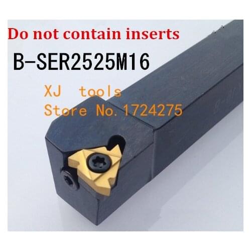B-SER2525M16/B-SEL2525M16 External Threading Turning Tool,CNC Turning Tool Holder,Lathe Cutting Tool Holder for 16ER/16IR