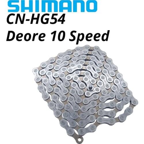Shimano Deore HG54 10 Speed bike Chain MTB Mountain bicycle 10s chains HG-X HG-54 for deore m591 m610 m670 m6000 system
