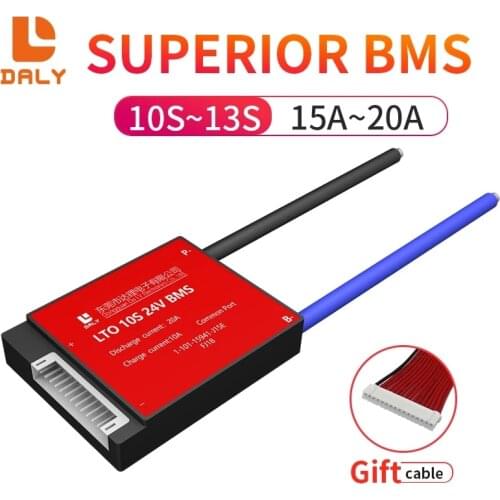 Daly BMS 3.7V Li-Ion 10S 13S 15A 20A Without Balance Used For Electric Scooter E-Bike