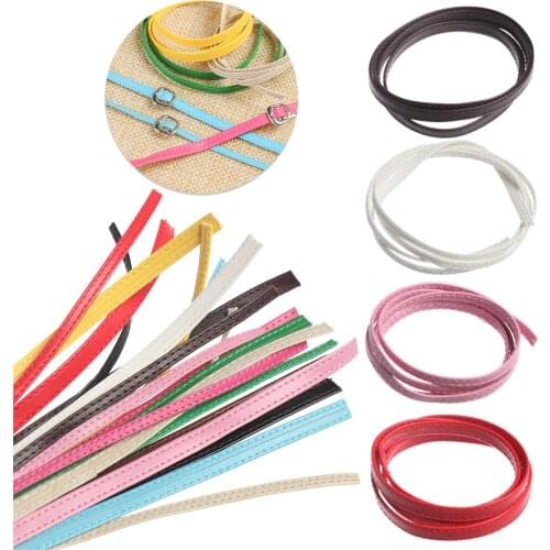 DIY Super Mini Doll Belt Material Handmade Material Doll Waist Bag Belt Clothes Accessories Kids Gifts Length 50cm Width 3/5mm