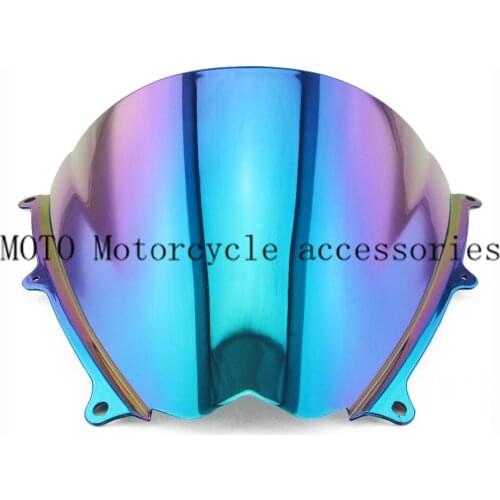 Double Bubble Plastic Windshield Windscreen Motorcycle For SUZUKI GSXR1000 K7 2007 2008 GSX-R 1000