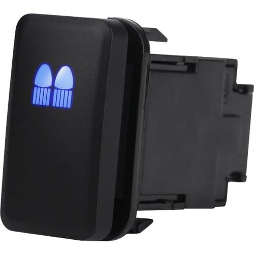 12V Car Auto On Off Rocker Toggle Switch With Blue LED Work Light Fit For Toyota Hilux/Landcruiser/VIGO
