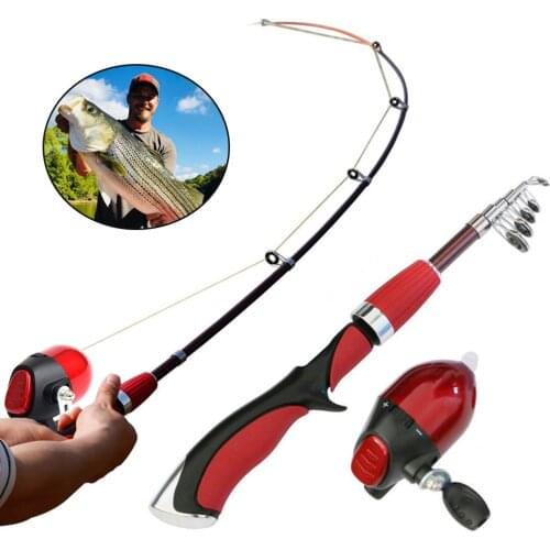 New Fishing Rod and Reel Set Casting Fishing Rods Carbon Ultra Light Rod with Spinning Reels Fishing Tackle Set Dropshipping