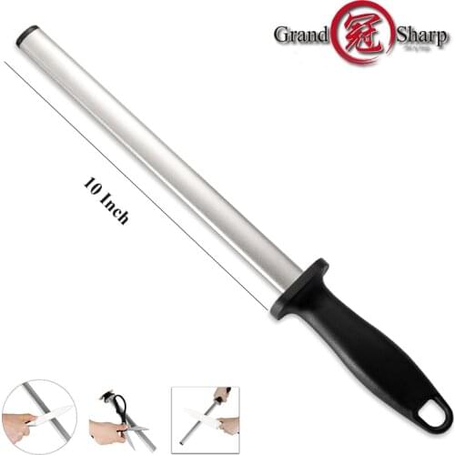 Professional Knife Sharpener Diamond Sharpening Steel Rod ABS Handle Chef Knife Sharpener Kitchen Accessories Cooking Tools