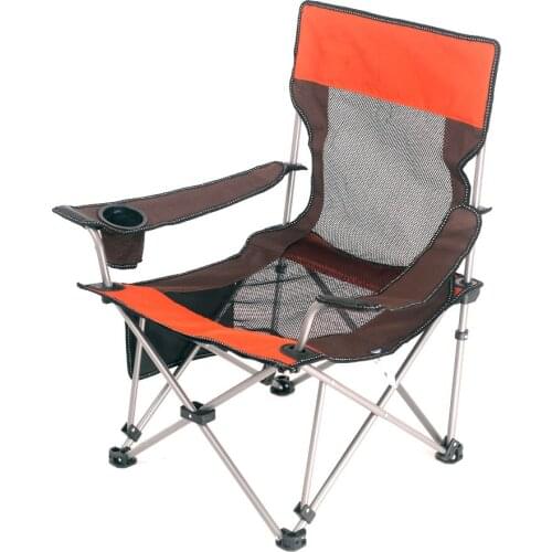 Outdoor folding chair, fishing stool, balcony chair, portable beach lunch bed, ultra light leisure fishing chair