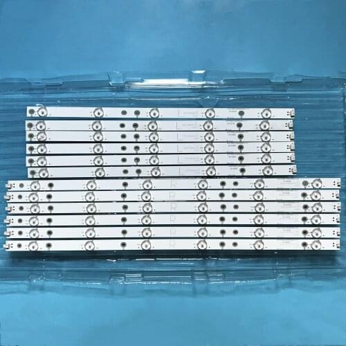 990mm LED Backlight strip For AOC 50" TV LD50V02S LB-PF3528-GJD2P5C506X11 R L H B TPT500J1-HVN07 50PFF5655/T3 T5002S