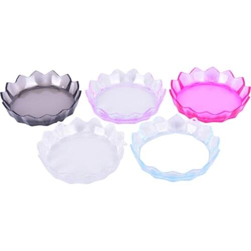 1pcs Nail Color Palette Manicuring DIY Design Plate for Acrylic UV Gel Nail Polish Cream Foundation Mixing Drawing Nail Art Tool