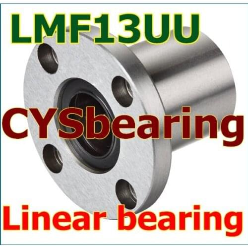 13mm shaft LMF13UU flange linear bearing flange linear motion bearing