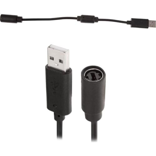 2 PCS USB Breakaway Adapter Cable for Xbox 360 Wired Controllers