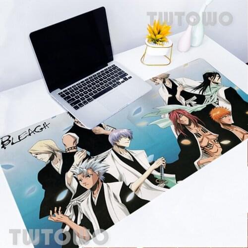 Mouse pad Bleach Large Gaming Mouse Pad Gamer Waterproof Desk Mat Computer Mousepad Keyboard Table ease gamer desk mousepad mat