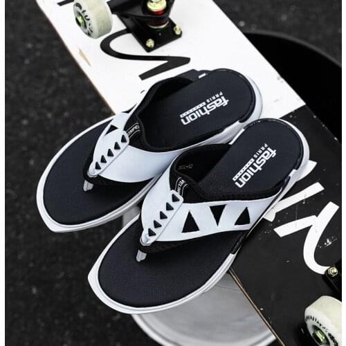 Bulk Flip da sandals hombre soft rubber playa 2020 shoes cuir summer transpirables herren flip sandalias uomo sandalia ete mens