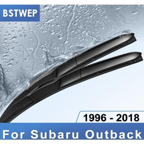 BSTWEP Windscreen Hybrid Wiper Blades for Subaru Outback Fit Hook Arms Model Year From 1996 to 2018