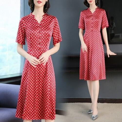 FT-SHY Red Summer Dresses