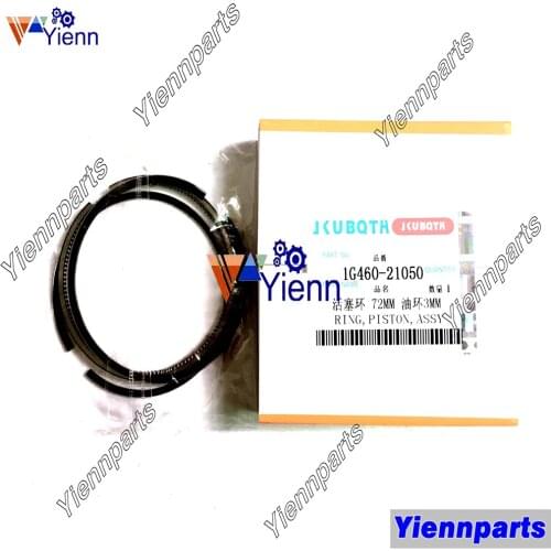 D902 D902EBH Piston Ring Set For Kubota AIR MAN WELDER DLW320LS Diesel Engine Repair Parts