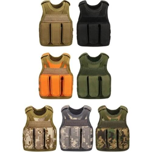 Camping Beer Bottle Cover Can Multi-tool Water Bottles Mini Vest Shape Adjustable Detachable Drinks Decoration KTV Bar Bottle