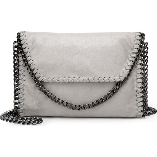 2021 Fashion Chain Bag For Women Shoulder Crossbody Bag Casual Simple Ladies Solid Color Wild Handbag Clutch Bag Messenger Bag