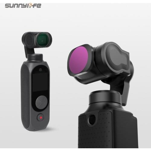 Sunnylife Lens Filter Set MCUV CPL ND4 ND8 ND16 ND32 for FIMI PALM 2 Gimbal Camera