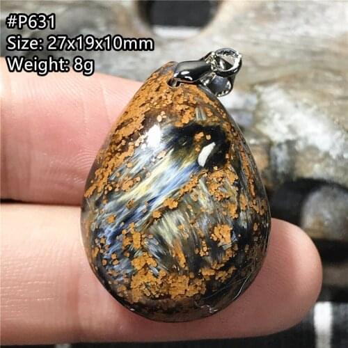 Top Natural Pietersite Crystal Pendant Jewelry For Women Men Healing Stone 27x19x10mm Beads Silver Namibia Energy Gemstone AAAAA