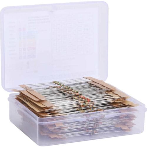 Resistor Resistors Carbon Film ±5% Tolerance for DIY