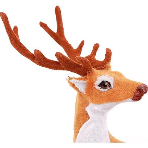 2P Christmas decorations Christmas Couple deer Couple deer Elk