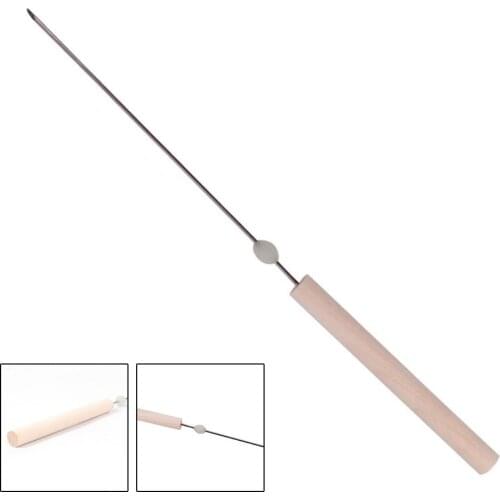 Fishing Bait Needle Fast Penetrate Earthworm Worm Baiting Gas Needles Stainless Steel Upper Bait Hooks Pins Pesca Iscas Tackle