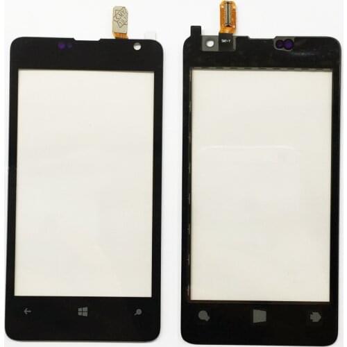4.0" Mobile Phone Touch Screen For Nokia Lumia 430 Touch Screen Digitizer Front Glass Panel Lens Sensor