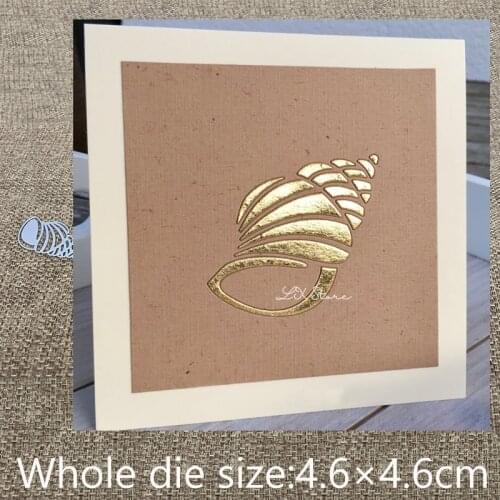 XLDesign Craft Metal Cutting Die cut dies conch decoration scrapbook Album Paper Card Craft Embossing die cuts