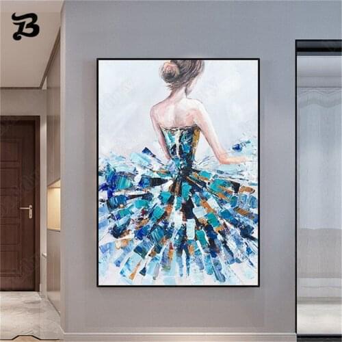 Canvas Painting Wall Art Famous Modern Abstract Colorful Figure Painting Wall Pictures Prints for Living Room Home Decoration